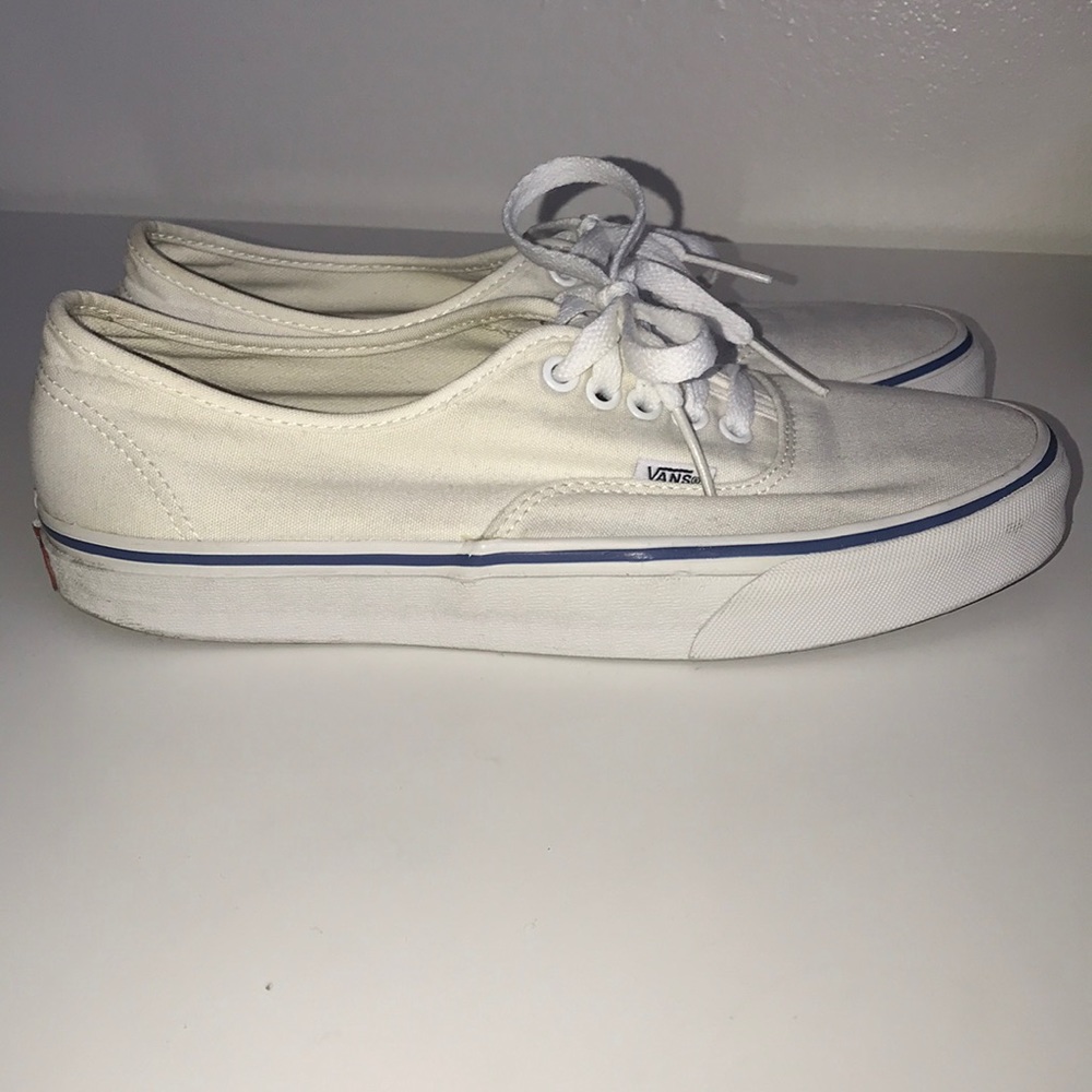 Men’s Cream Authentic Vans